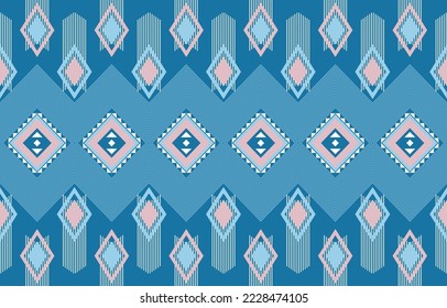 Oriental ethnic pattern. Abstract ethnic geometric pattern background design wallpaper, Indian border background,carpet,wallpaper,clothing,wrapping,batic,fabric, traditional print vector illustration