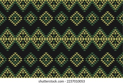 Oriental ethnic pattern. Abstract ethnic geometric pattern background design wallpaper, Indian border background,carpet,wallpaper,clothing,wrapping,batic,fabric, traditional print vector illustration