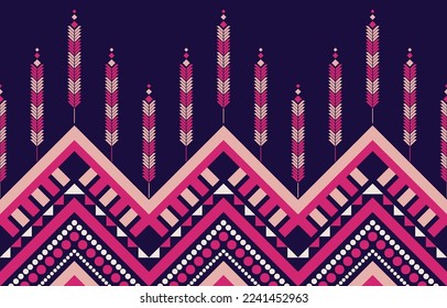 Oriental ethnic pattern. Abstract ethnic geometric pattern background design wallpaper, Indian border background,carpet,wallpaper,clothing,wrapping,batic,fabric, traditional print vector illustration