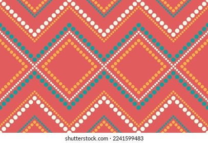 Oriental ethnic pattern. Abstract ethnic geometric pattern background design wallpaper, Indian border background,carpet,wallpaper,clothing,wrapping,batic,fabric, traditional print vector illustration