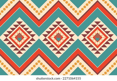 Oriental ethnic pattern. Abstract ethnic geometric pattern background design wallpaper, Indian border background,carpet,wallpaper,clothing,wrapping,batic,fabric, traditional print vector illustration
