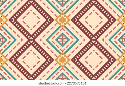 Oriental ethnic pattern. Abstract ethnic geometric pattern background design wallpaper, Indian border background,carpet,wallpaper,clothing,wrapping,batic,fabric, traditional print vector illustration