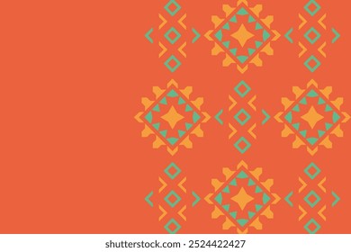 Oriental ethnic pattern Abstract ethnic geometric pattern background design