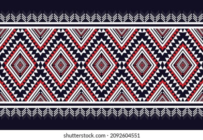 Oriental ethnic pattern traditional background seamless pattern native Mexican textiles for print, fabric, carpet, batik, vector illustration embroidery style