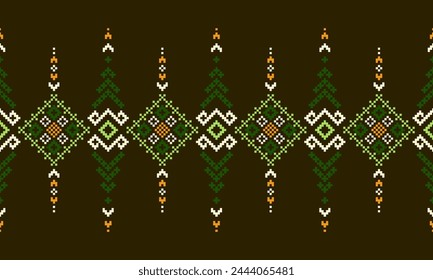 Oriental ethnic pattern.Design for background,carpet,wallpaper,clothing,wrapping,fabric,Vector illustration.