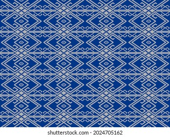 Oriental ethnic seamless pattern traditional background Design for carpet,wallpaper,clothing,wrapping,batik,fabric,Vector illustration embroidery style.
