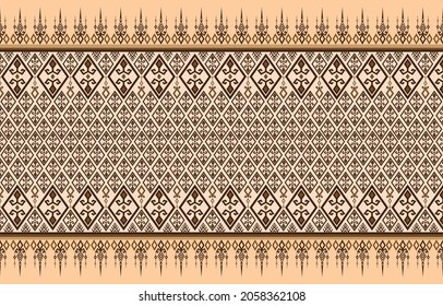 Oriental ethnic seamless pattern traditional background 
Design for carpet,wallpaper,clothing,wrapping,batik,
fabric,Vector illustration embroidery style.