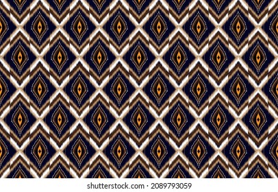 Patrón étnico oriental sin inconvenientes 
Diseño de alfombras, papel pintado, ropa, embalaje, batik,
tela,Estilo de bordado de ilustración vectorial.
