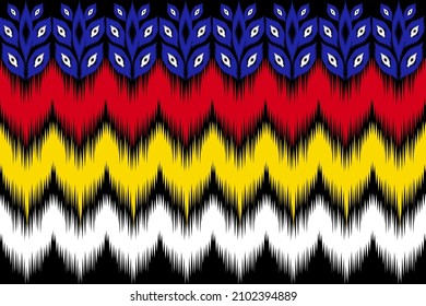 Oriental ethnic seamless pattern traditional background Design for carpet,wallpaper,clothing,wrapping,batik,fabric,Vector illustration embroidery style.