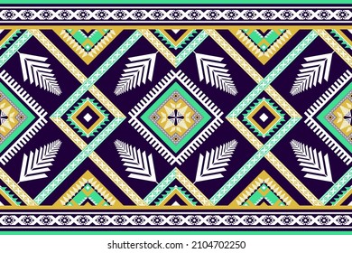 Patrón oriental sin costura y tradicional. La decoración de las flores. Diseño para fondo, alfombra, papel pintado, ropa, envoltura, batik, tela, bordado de ilustración vectorial.