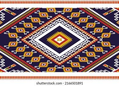 Orientales, nahtloses Muster, traditioneller Hintergrund Design für Teppichboden, Tapeten, Kleidung, Umhüllung, Batik, Stoff, Vektorgrafik Stickereistil.