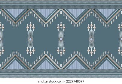 Oriental ethnic seamless pattern traditional background Design for carpet,wallpaper,clothing,wrapping,batik,fabric,Vector illustration embroidery style.