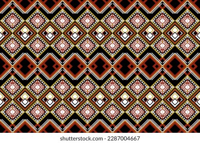 Orientales, nahtloses Muster, traditioneller Hintergrund Design für Teppichboden, Tapeten, Kleidung, Umhüllung, Batik, Stoff, Vektorgrafik Stickereistil.