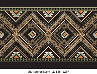 Orientales, nahtloses Muster, traditioneller Hintergrund Design für Teppich, Tapete, Kleidung, Umhüllung, Batik, Stoff, Vektorgrafik Stickereien Stil.