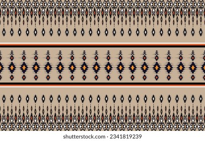 Oriental ethnic seamless pattern traditional background 
Design for carpet,wallpaper,clothing,wrapping,batik,
fabric,Vector illustration embroidery style.
