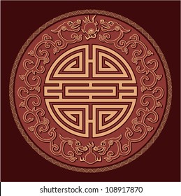 Oriental Feng Shui Pattern