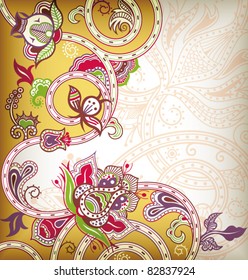 Oriental Floral