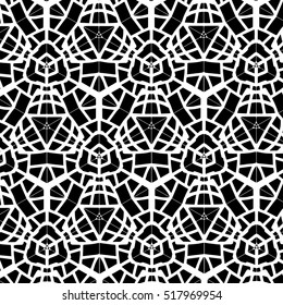 Oriental floral pattern in decorative style. Vector background