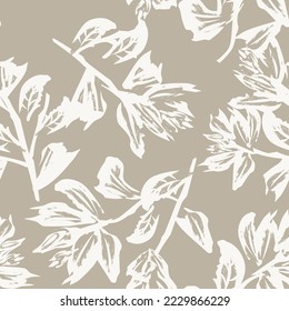 Oriental Floral seamless pattern background for fashion textiles, graphics, backgrounds and crafts