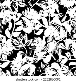 Oriental Floral seamless pattern background for fashion textiles, graphics, backgrounds and crafts