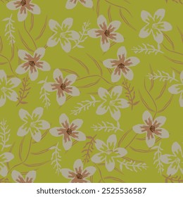 Oriental Floral fundo padrão sem costura para têxteis de moda, gráficos, fundos e artesanato
