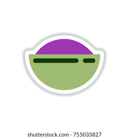 Oriental Fried rice sticker