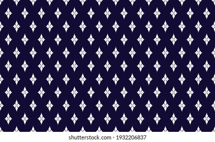 Oriental geometric ethnic pattern for background or carpet, wallpaper, batik wrapping, curtain design, vector illustration