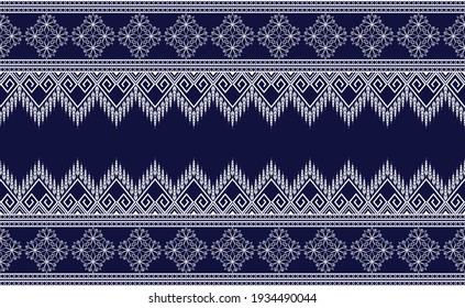 Oriental geometric ethnic pattern for background or carpet, wallpaper, batik wrapping, curtain design, vector illustration