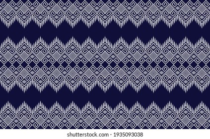 Oriental geometric ethnic pattern for background or carpet, wallpaper, batik wrapping, curtain design, vector illustration