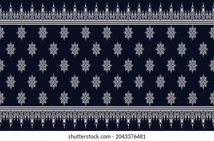 Oriental geometric ethnic pattern for background or carpet, wallpaper, batik wrapping, curtain design, vector illustration
