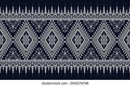 Oriental geometric ethnic pattern for background or carpet, wallpaper, batik wrapping, curtain design, vector illustration
