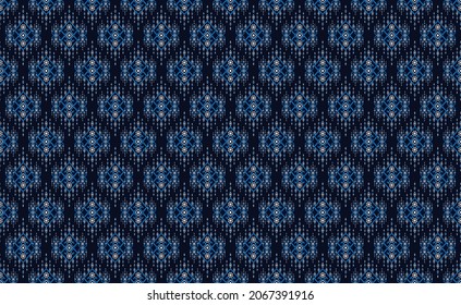 Oriental geometric ethnic pattern for background or carpet, wallpaper, batik wrapping, curtain design, vector illustration
