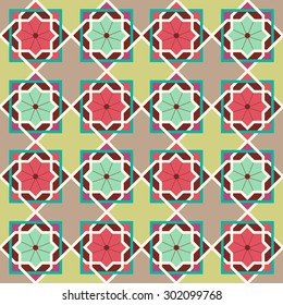 Oriental geometric pattern