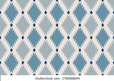 Oriental geometric seamless pattern. Ethnic style. Vector illustration.