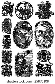 Oriental Graphics Set