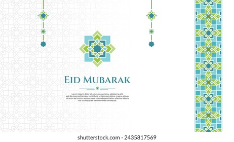 Oriental Greeting Design for Culture or Islamic Theme, Specially for Ramadan or Eid Mubarak