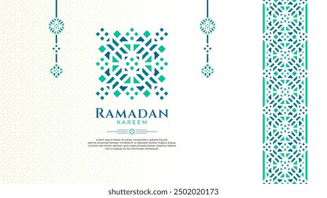 Oriental Greeting Design for Culture or Islamic Theme, Specially for Ramadan or Eid Mubarak