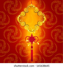 Oriental Happy Chinese New Year Element Vector Design