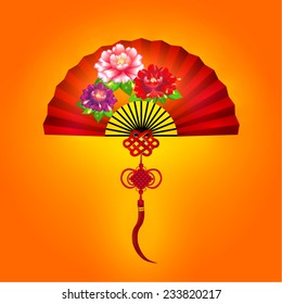 Oriental Happy Chinese New Year Element Vector Design