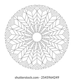 Fondo de flor de mandala oriental -19.