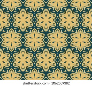 Oriental mandala. Ottoman motifs. Seamless pattern. It is Vector illustrations.ental mandala. Ottoman motifs. Seamless pattern. It is Vector illustrations. Artwork for graphics.
