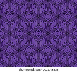 Oriental mandala. Ottoman motifs. Seamless pattern. It is Vector illustrations.ental mandala. Ottoman motifs. Seamless pattern. It is Vector illustrations. Artwork for modern graphics