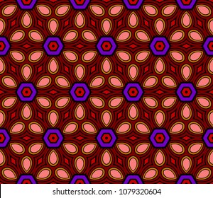 Oriental mandala. Ottoman motifs. Seamless pattern. It is Vector illustrations.ental mandala. Ottoman motifs. Seamless pattern. It is Vector illustrations. Artwork for modern graphics