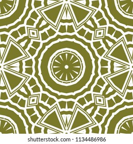 Oriental mandala. Ottoman motifs. Seamless pattern. It is Vector illustrations.ental mandala. Ottoman motifs. Seamless pattern. It is Vector illustrations. Artwork for modern graphics.