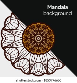 Oriental mandala pattern, vector illustration. Islam, Arabic, Indian, moroccan,spain, turkish, pakistan, chinese, mystic, ottoman motifs.
