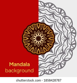 Oriental mandala pattern, vector illustration. Islam, Arabic, Indian, moroccan,spain, turkish, pakistan, chinese, mystic, ottoman motifs.