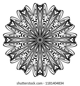 Oriental mandala. Vintage decorative elements. Vector illustration. It is super brilliant vector illustration.
