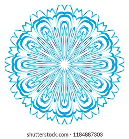 Oriental mandala. Vintage decorative elements. Vector illustration. It is super brilliant vector illustration.