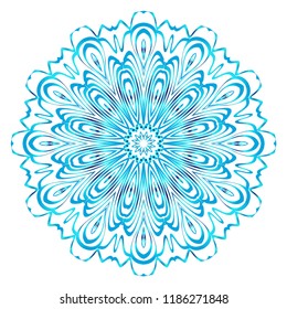 Oriental mandala. Vintage decorative elements. Vector illustration. It is super brilliant vector illustration.