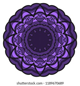 Oriental mandala. Vintage decorative elements. Vector illustration. It is super brilliant vector illustration.